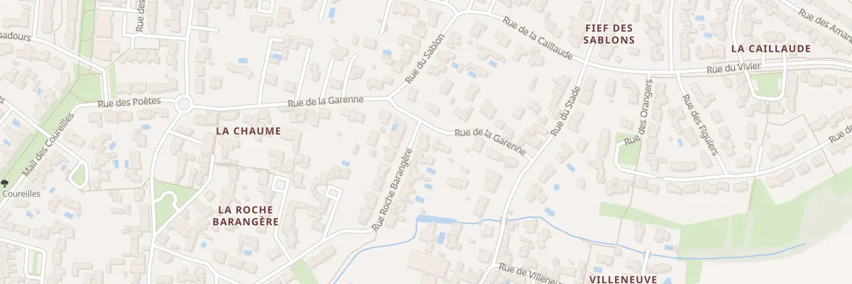 Plan du 30 Rue Roche Barangere à Périgny