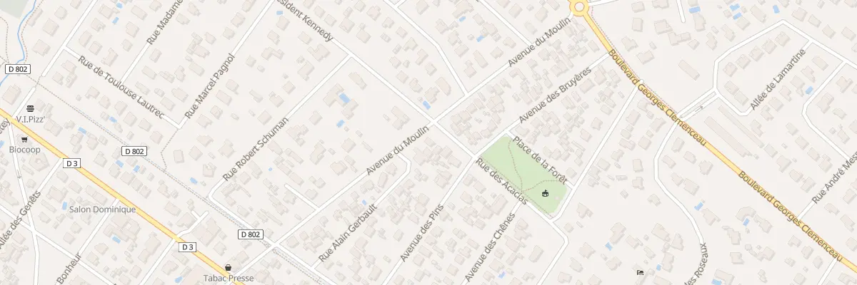 Plan du 32 Av du Moulin à Andernos-les-Bains