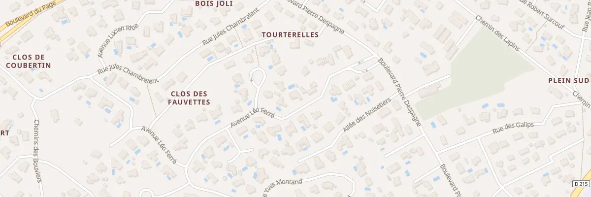 Plan du 10 Av Léo Ferré à Andernos-les-Bains
