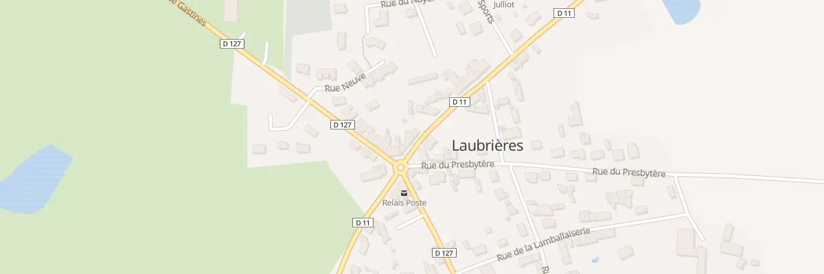 Plan du 1 Rue Notre-Dame à Laubrières