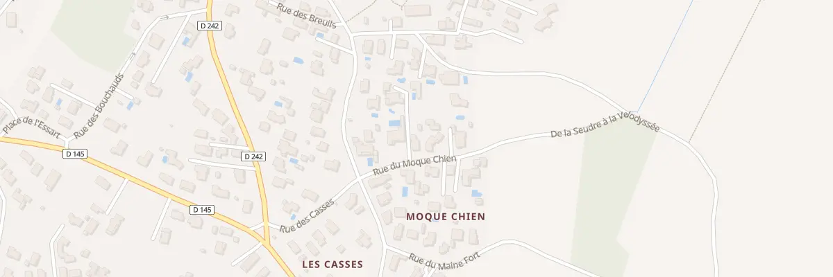 Plan du 9 Rue du Moque Chien à Saint-Augustin