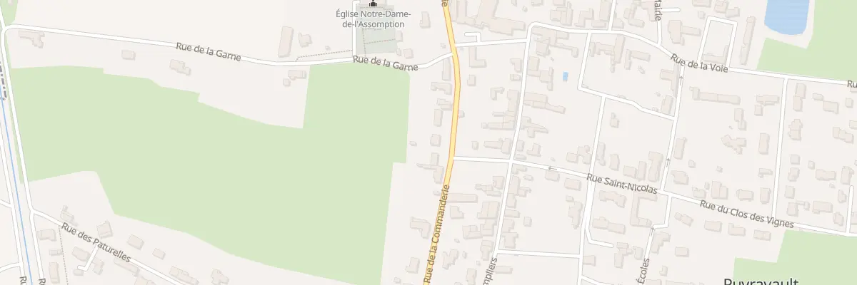 Plan du 9 Rue de la commanderie à Puyravault