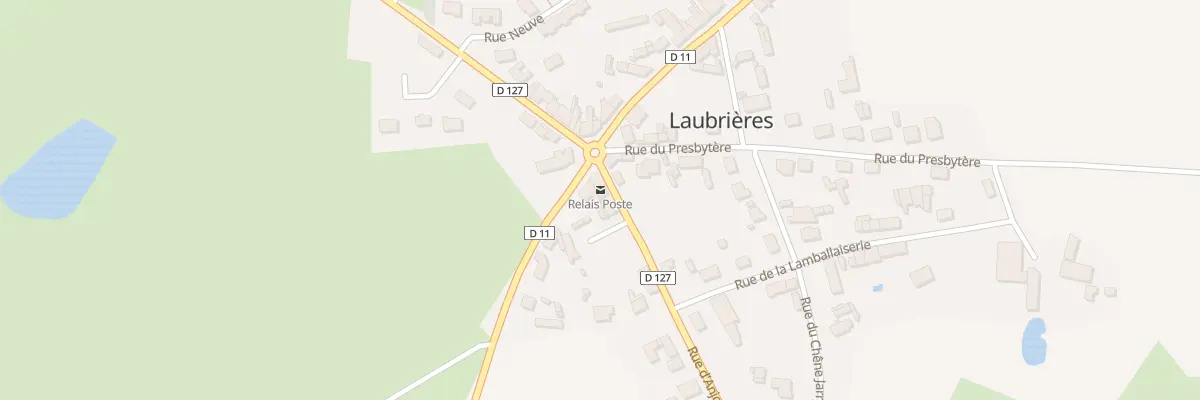 Plan du 1 Rue du Square à Laubrières
