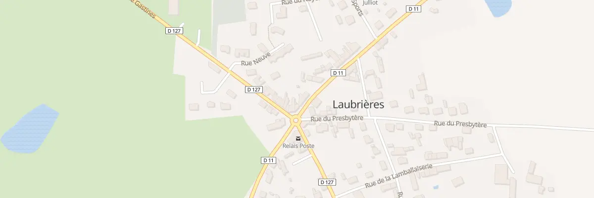 Plan du 2 Rue de la Libération à Laubrières