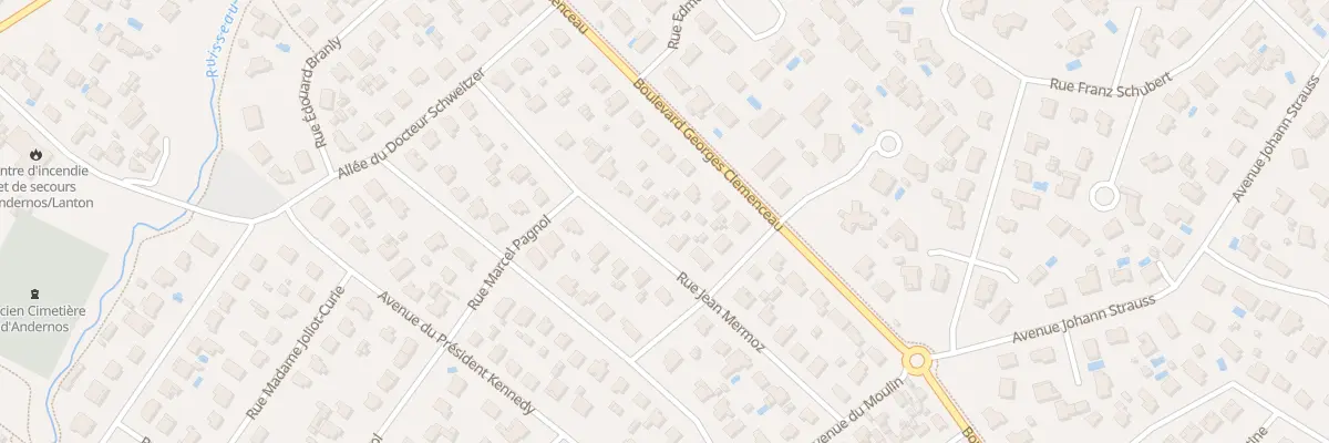Plan du 20 Rue Jean Mermoz à Andernos-les-Bains