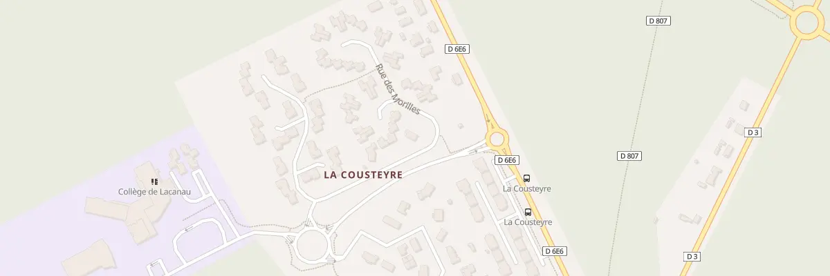 Plan du 29B Rue des Morilles à Lacanau