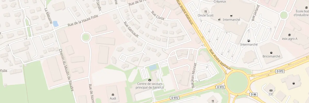 Plan du 162 Rue Géricault à Saint-Lô