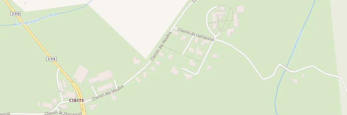 Plan du 80 Che de Basaburua à Larceveau-Arros-Cibits