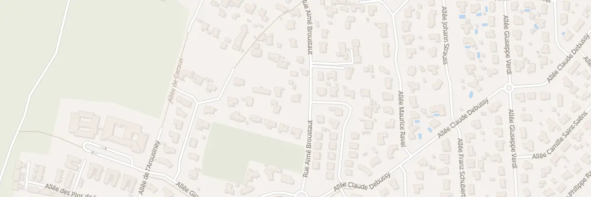 Plan du 130B Rue Aime Broustaut à Gujan-Mestras