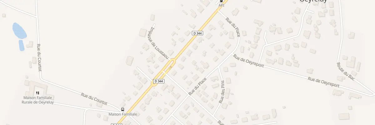 Plan du 14 Rue de Monteils à Oeyreluy