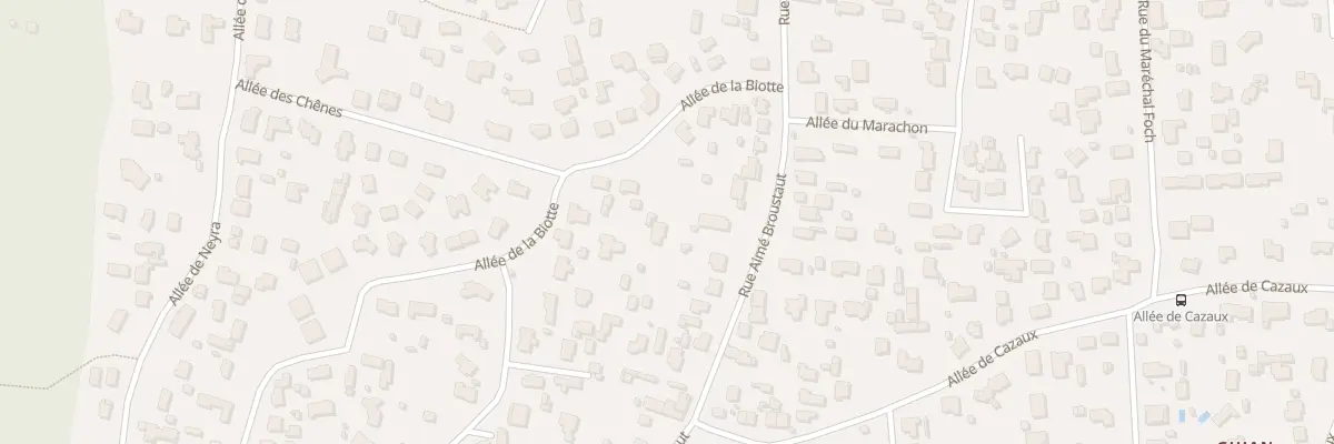 Plan du 82 Rue Aime Broustaut à Gujan-Mestras