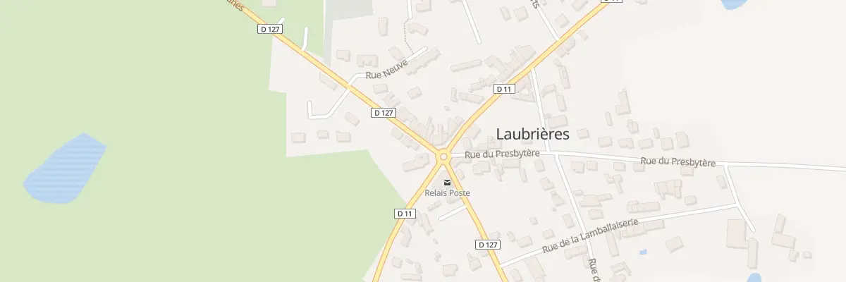 Plan du 1 Rue de la Libération à Laubrières