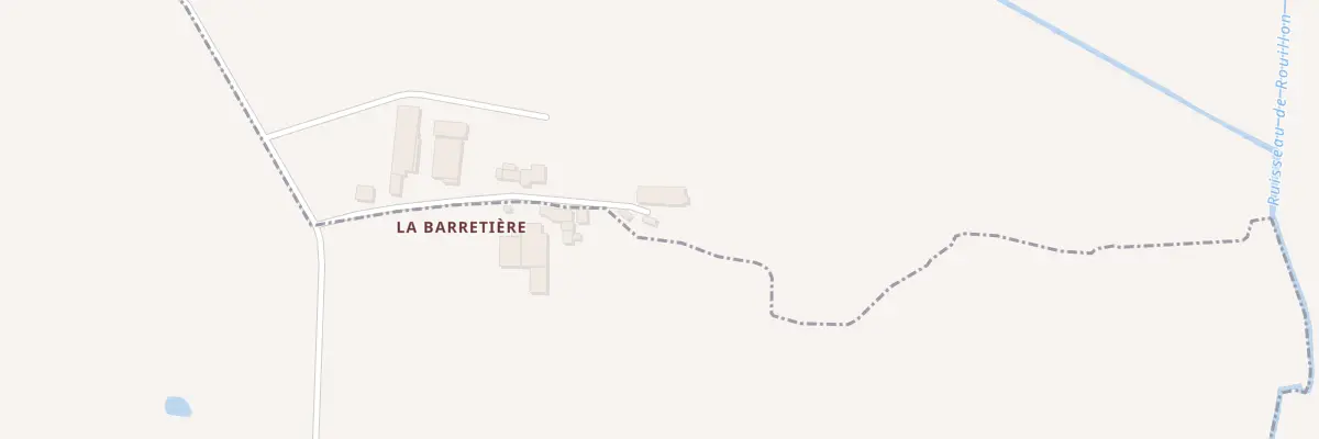 Plan du 5 La Barretiere à La Chapelle-Erbrée