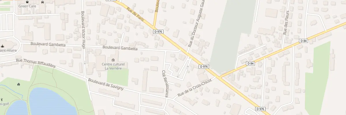 Plan du 7 Bd Gambetta - St-Hilaire à Saint-Hilaire-du-Harcouët