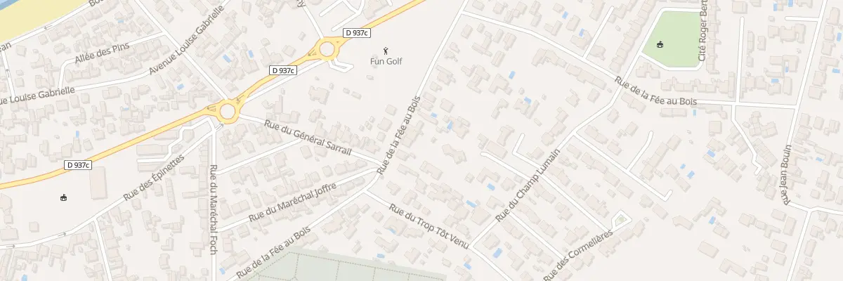 Plan du 67 Rue de la Fee du Bois à Fouras