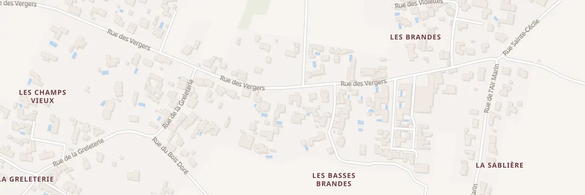 Plan du 15 Rue des Vergers à Dompierre-sur-Mer
