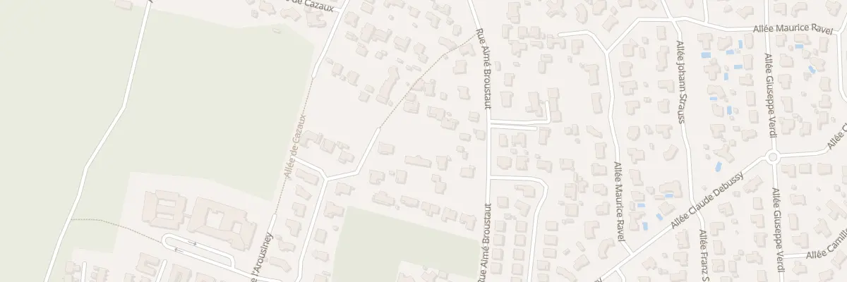 Plan du 128B Rue Aime Broustaut à Gujan-Mestras