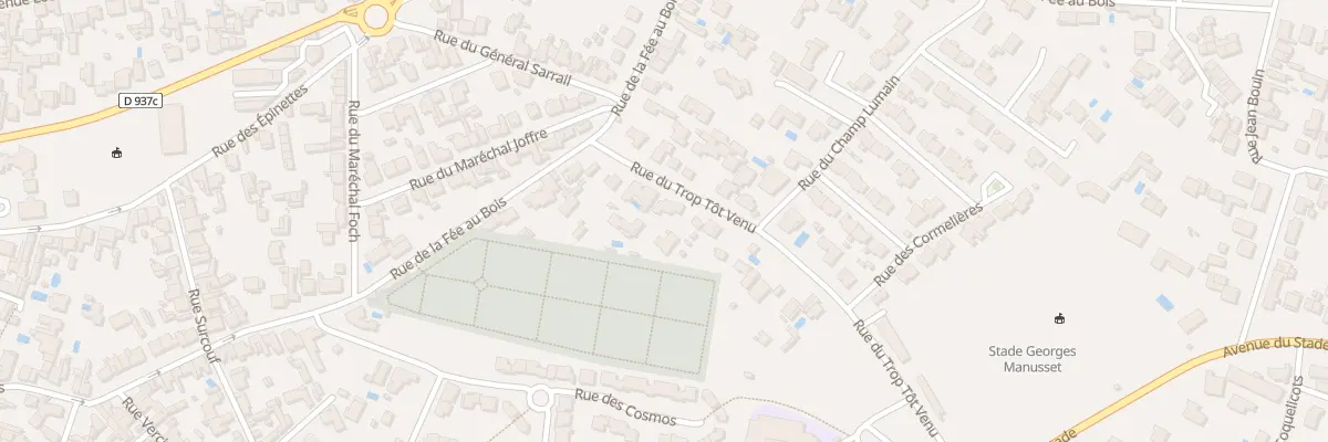 Plan du 7 Rue de Trop Tot Venu à Fouras