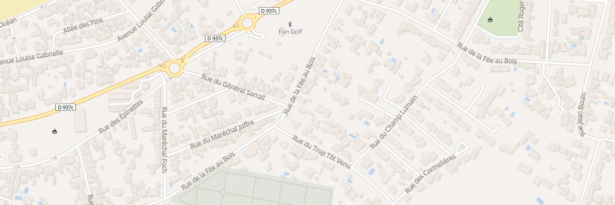 Plan du 63 Rue de la Fee du Bois à Fouras