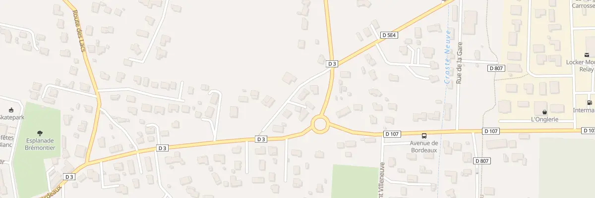 Plan du 4C Av de la Côte d’Argent au Porge