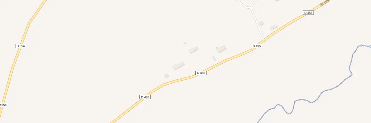 Plan du 653 Rte de Landelles à Montbray