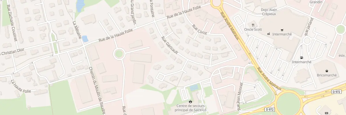 Plan du 114 Rue Géricault à Saint-Lô