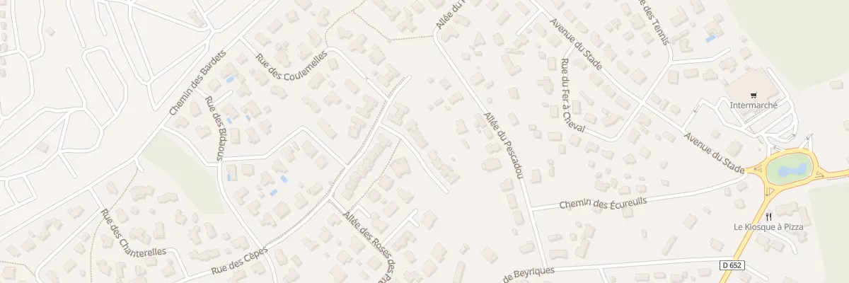 Plan du 55 Rue des Mousserons à Sanguinet