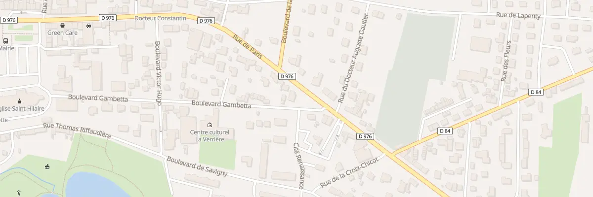 Plan du 146 Rue de Paris - St-Hilaire à Saint-Hilaire-du-Harcouët