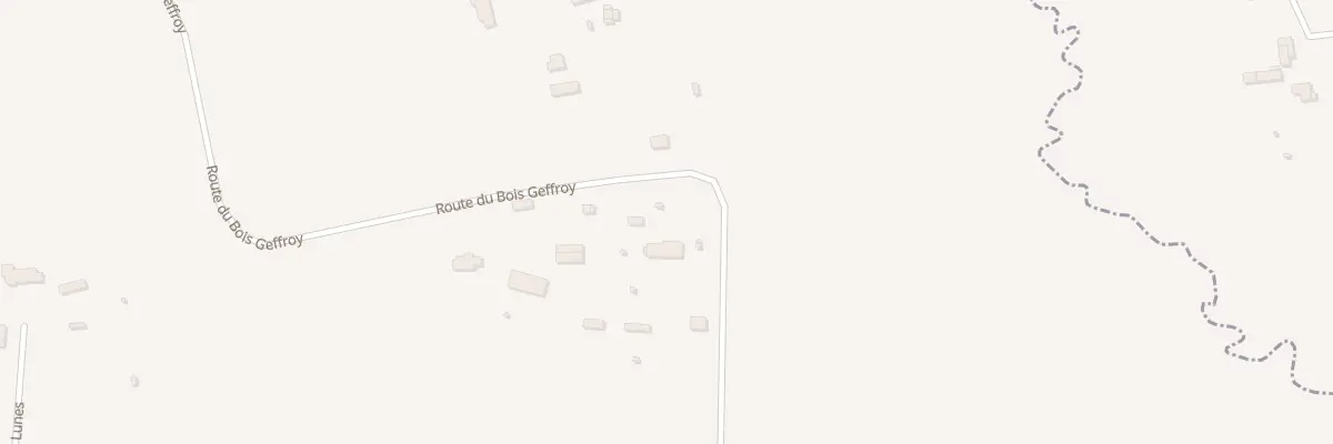 Plan du 7 Rte du Bois Geffroy - Martigny à Grandparigny