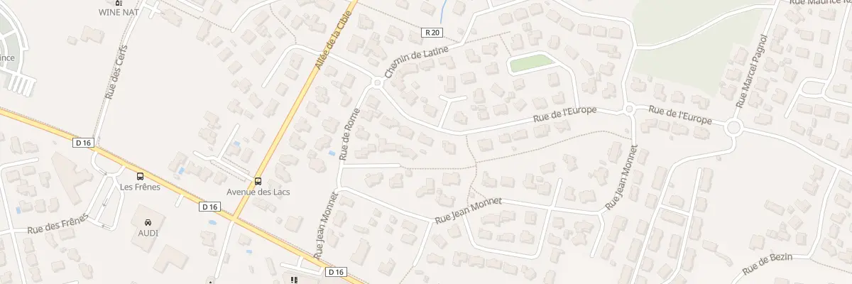 Plan du 158 Rue de l’Europe à Saint-Paul-lès-Dax