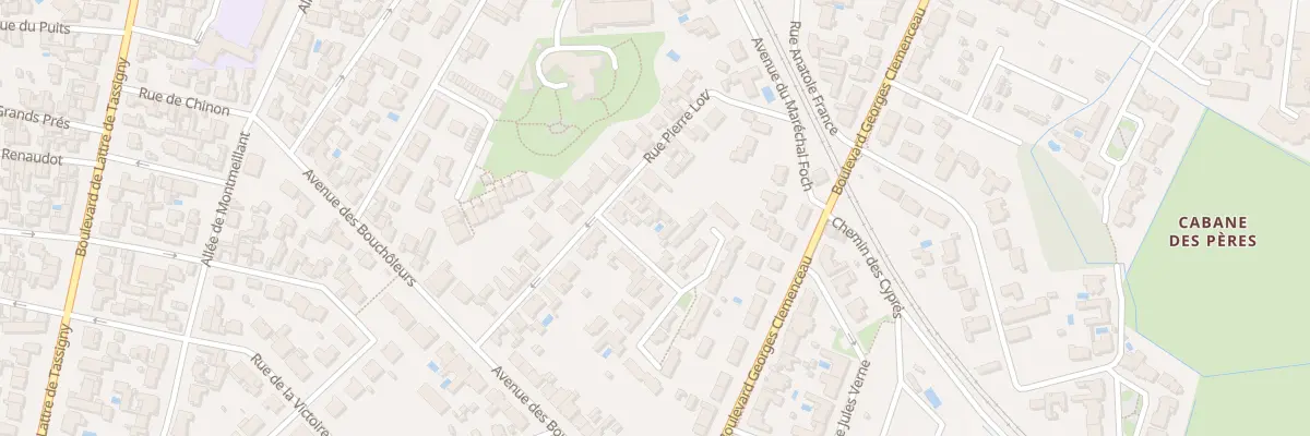 Plan du 13B Rue Pierre Loti à Châtelaillon-Plage