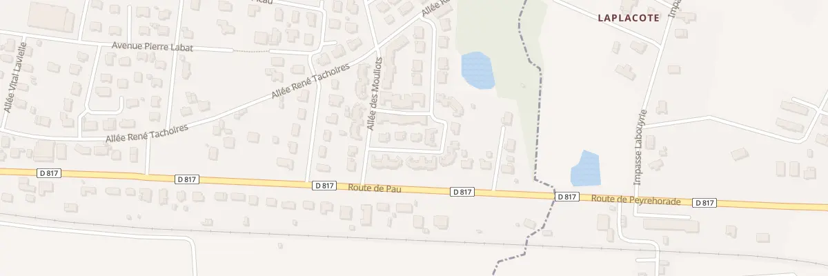 Plan du 59 Imp Haliha à Peyrehorade