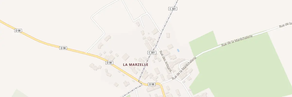 Plan du 47 Les Marzelles à Sainte-Cécile
