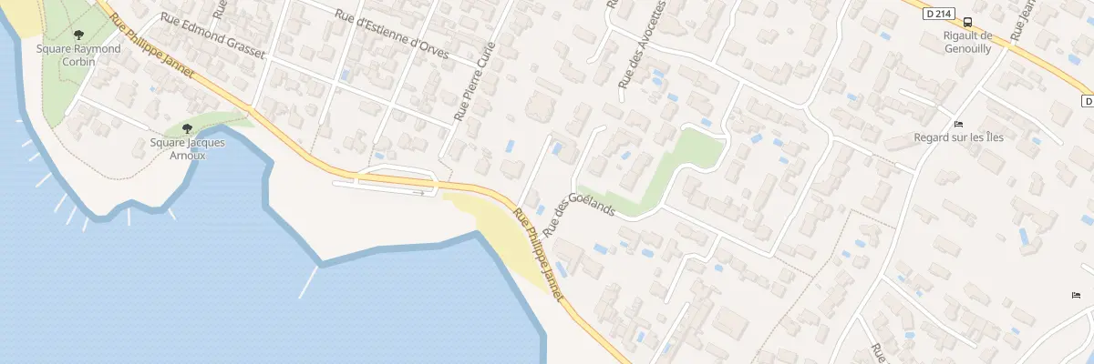 Plan du 2 Rue des Goélands à Fouras