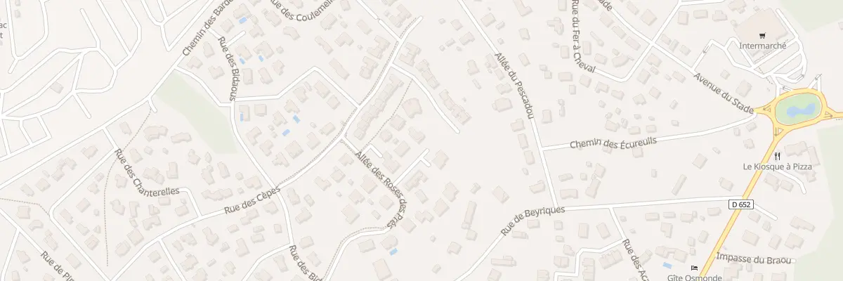Plan du 53 Imp des Coprins à Sanguinet