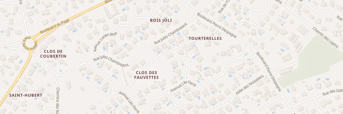 Plan du 5 All Tino Rossi à Andernos-les-Bains