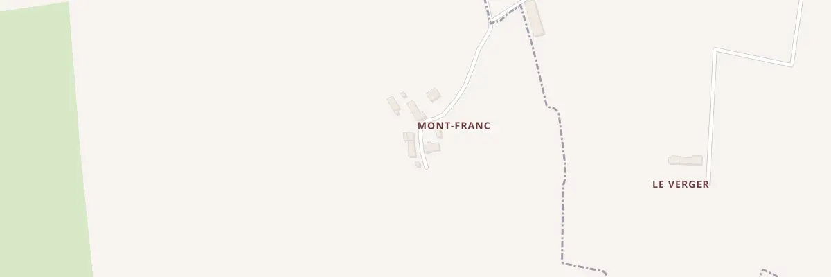 Plan du 5169 Monfranc à Landéan