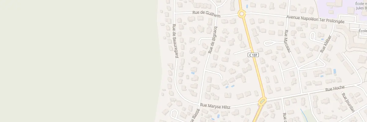 Plan du 10 Rue de Beauregard à Saint-Paul-lès-Dax