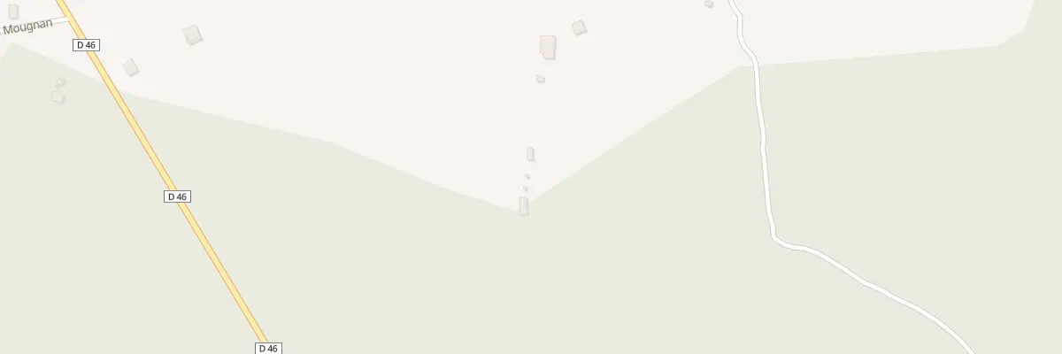 Plan du 580 Rte de Larrousseau à Pontenx-les-Forges