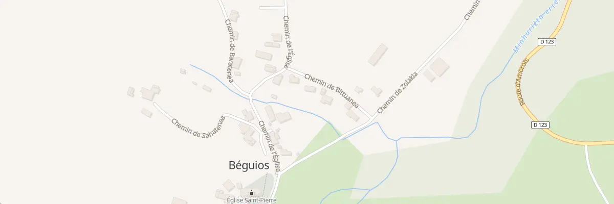 Plan du 7756 La Place à Béguios