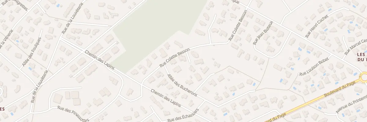 Plan du 43 Rue Colette Besson à Andernos-les-Bains