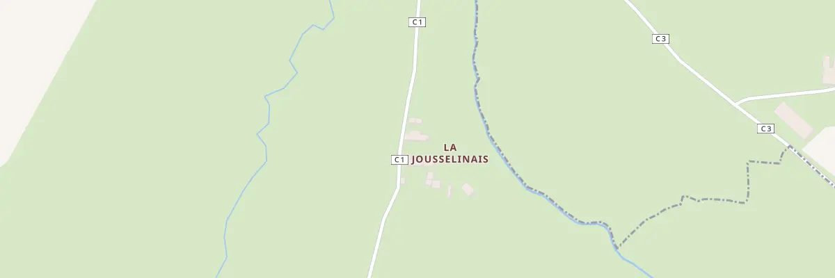 Plan du 26 La Jousselinais à La Bazouge-du-Désert