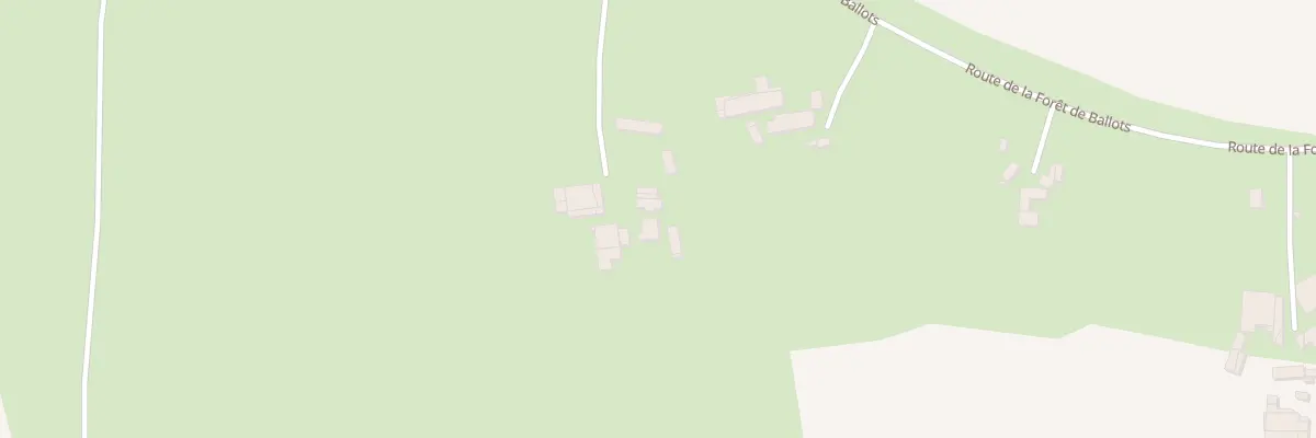 Plan du 2410 Rte de la Forêt de Ballots à La Roë