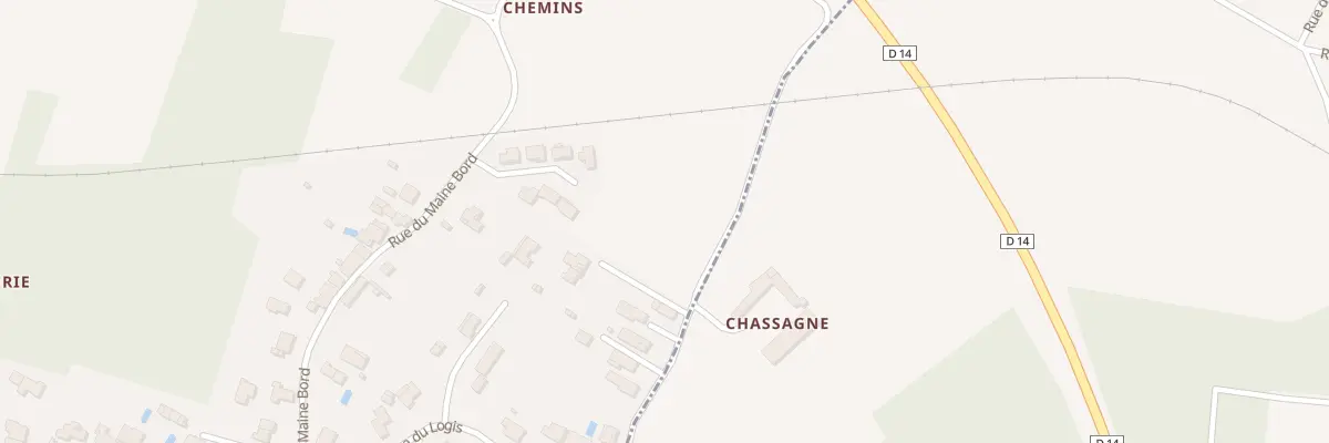 Plan du 39 Rue de Beauregard à Étaules