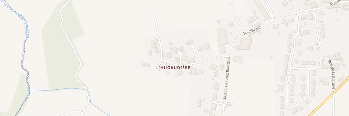 Plan du 5194 L’Hugaudière à Mauges-sur-Loire