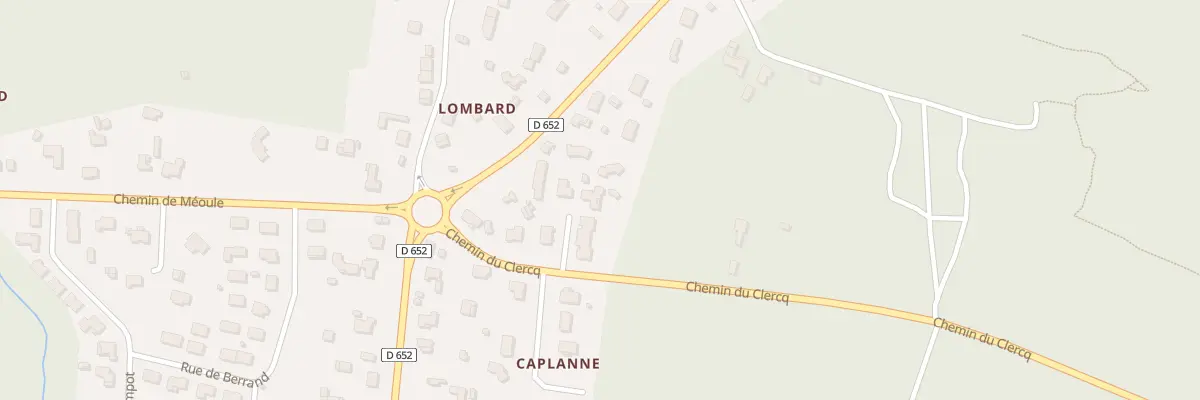 Plan du 117B Che du Clercq à Sanguinet