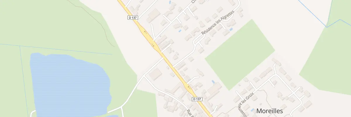 Plan du 1 Res Les Aigrettes à Moreilles