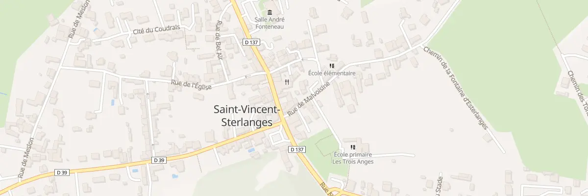 Plan du 31 Rue nationale à Saint-Vincent-Sterlanges