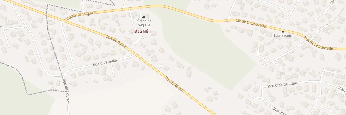 Plan du 21 Rue du Bigne à Oeyreluy