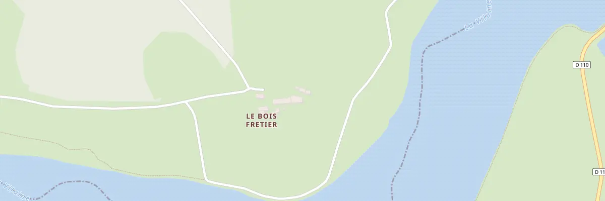 Plan du 5087 Le Bois Fretier à Saint-M’Hervé